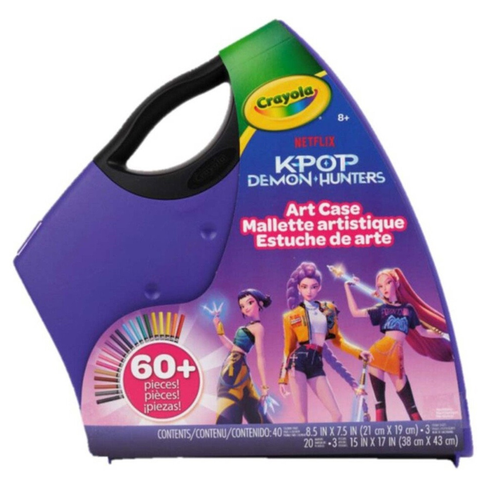 Crayola Art Case K-Pop Demon Hunters
