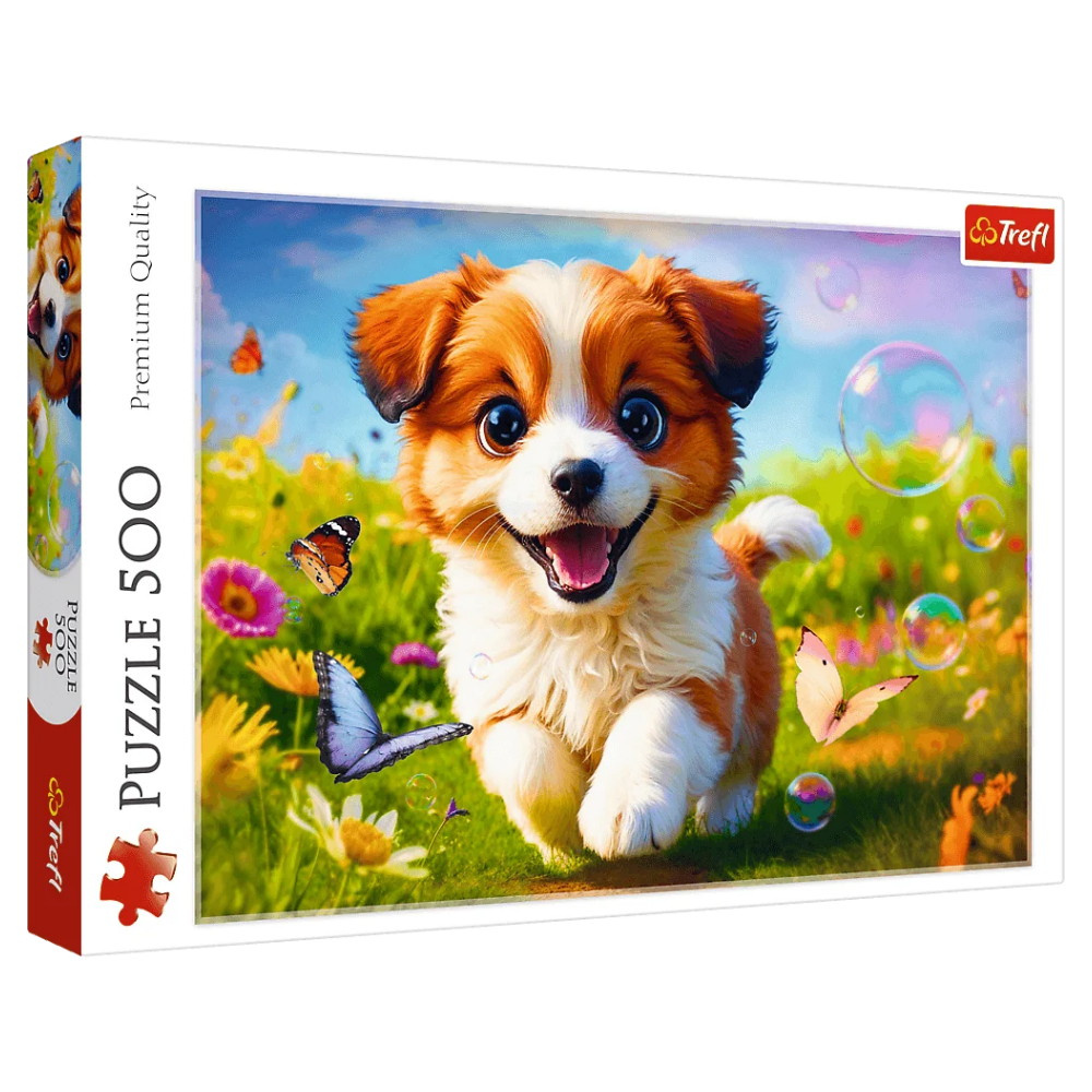 Trefl Happy Puppy 500 Brikker