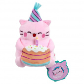 Pembe Plysfigur Lyserød Happy Birthday 15 cm Pembe Plysfigur Lyserød Happy Birthday 15 cm