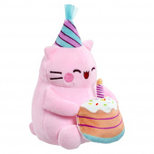 Pembe Plysfigur Lyserød Happy Birthday 15 cm Pembe Plysfigur Lyserød Happy Birthday 15 cm