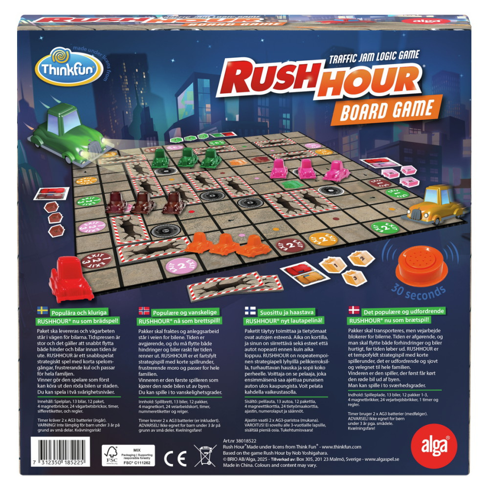 Rush Hour Brætspillet