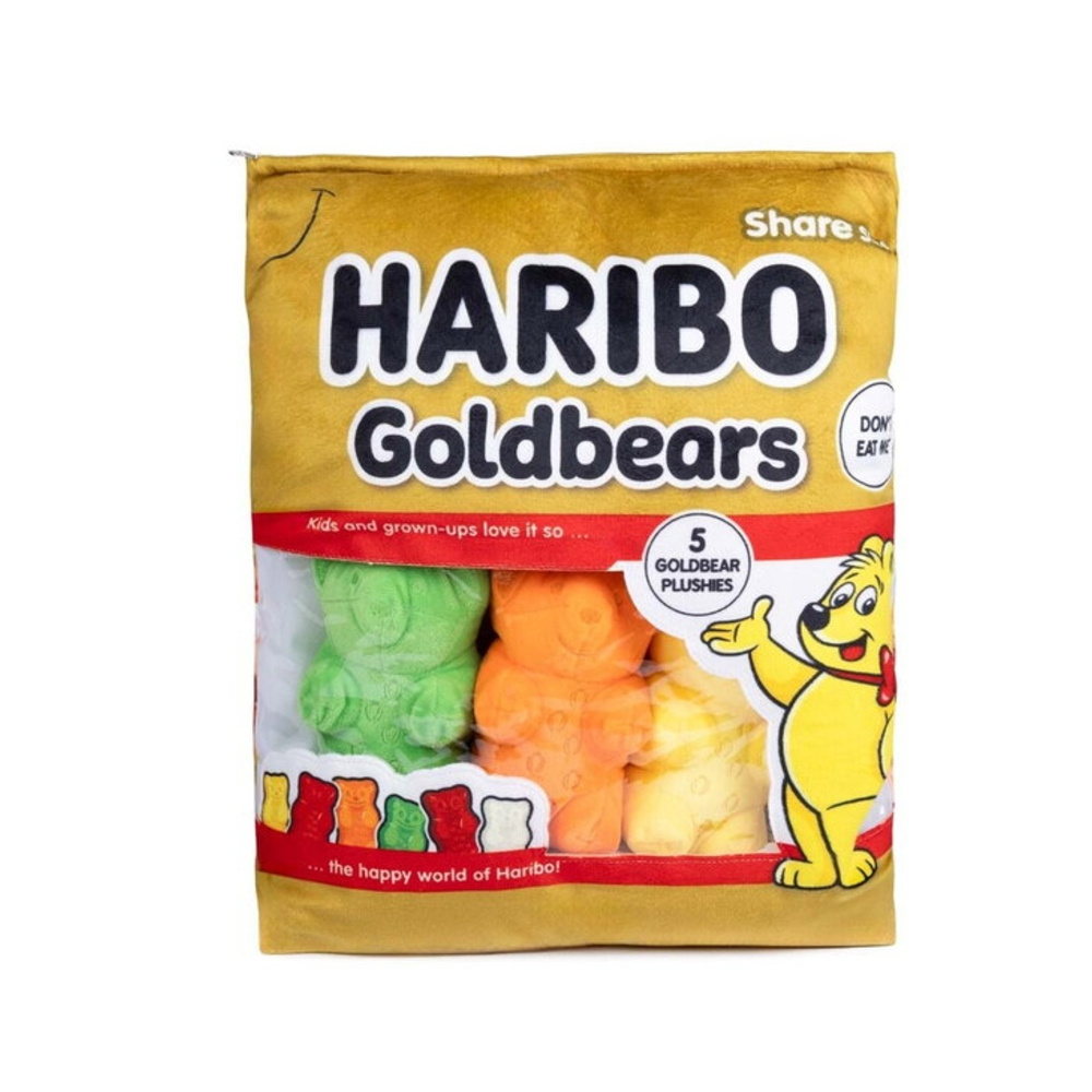 Haribo Bamse Goldbear Gul 5 stk 10 cm