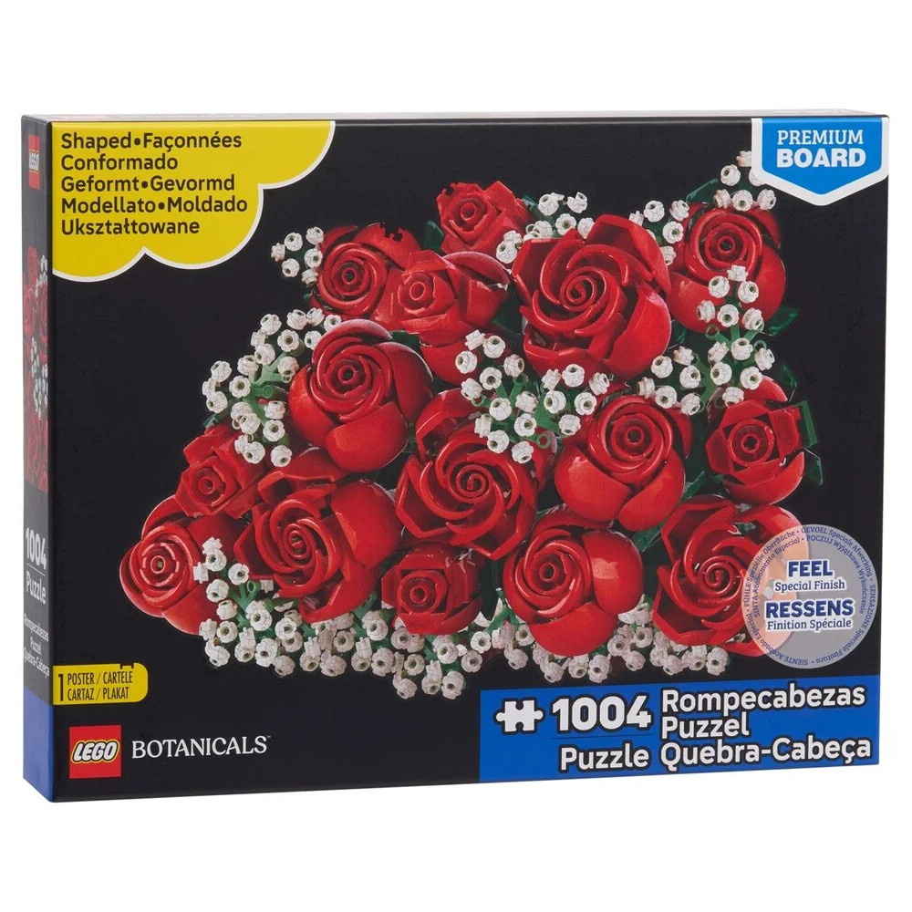LEGO Shaped Puslespil: Botanicals 1004 Brikker