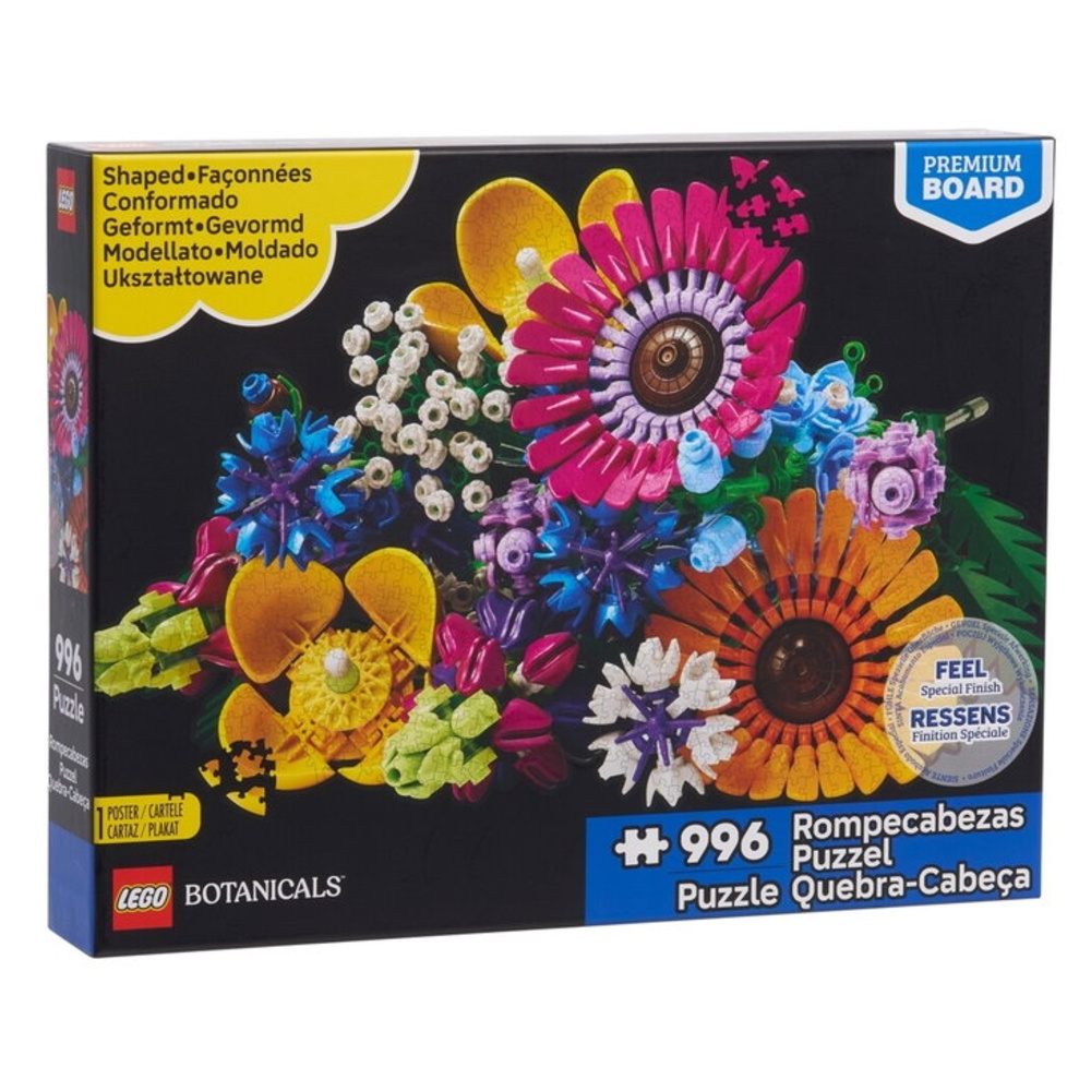 LEGO Puslespil Wildflower 996 brikker 50 x 68 cm