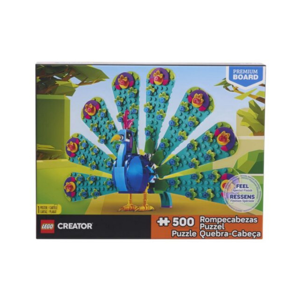 LEGO Puslespil: Creator 500 Brikker