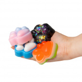 Scrunchems Sticky Squishy Paw Print 1 pakke Scrunchems Sticky Squishy Paw Print 1 pakke