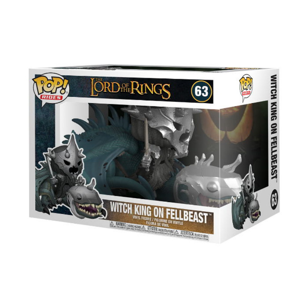 Funko POP! LOTR Witch King On Fellbeast #63