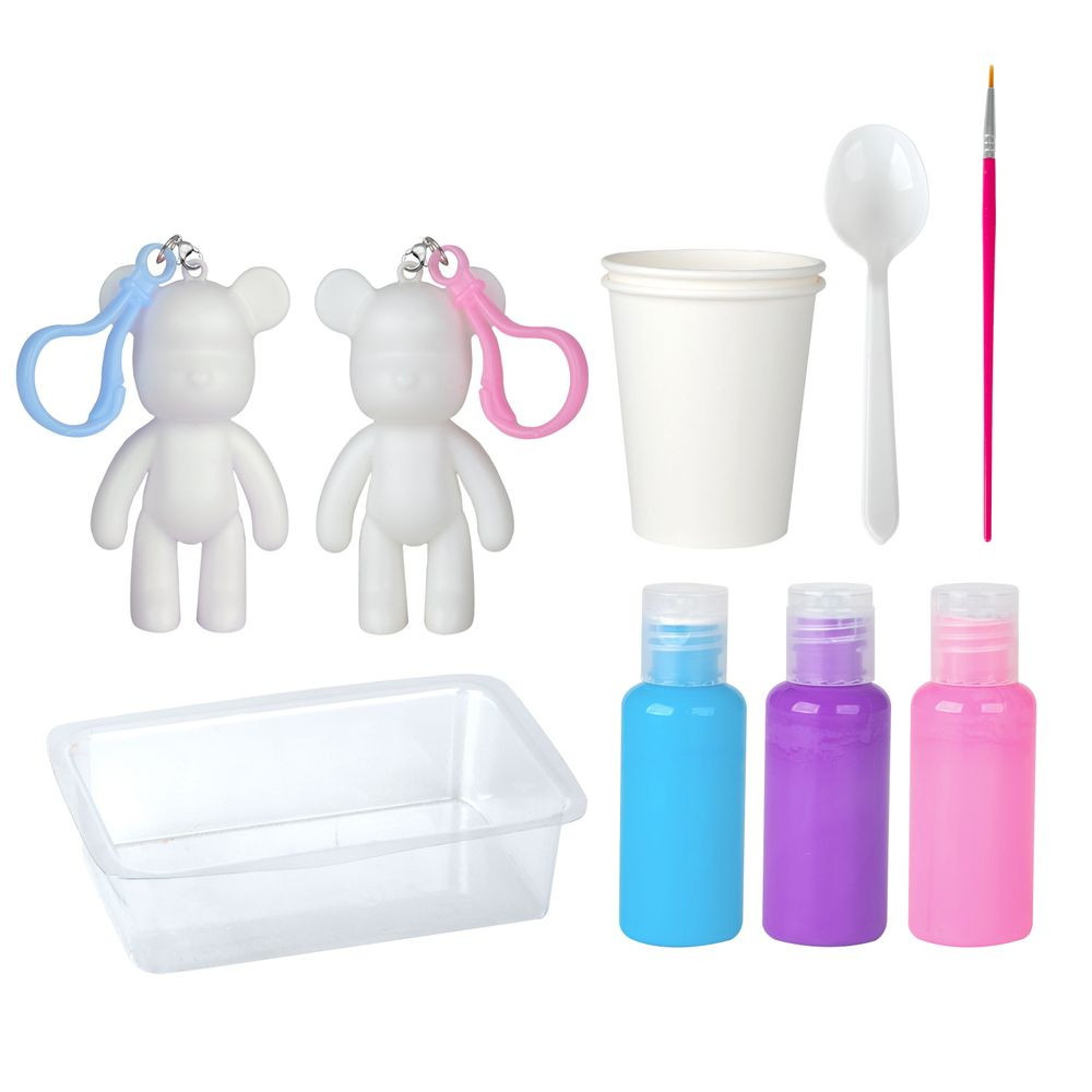 Marble Bear Nøgleringsæt, to-pak