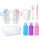 Marble Bear Nøgleringsæt, to-pak Marble Bear Nøgleringsæt, to-pak