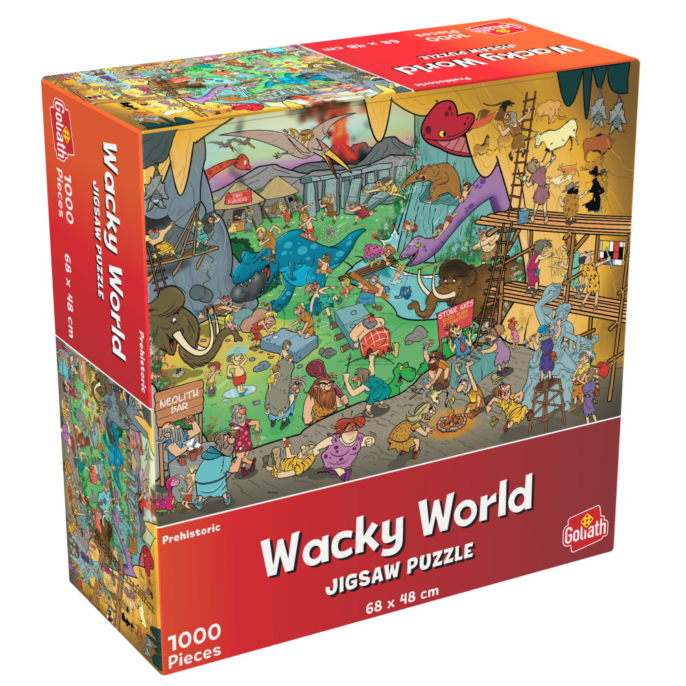 Wacky World: Prehistoric 1000 Brikker