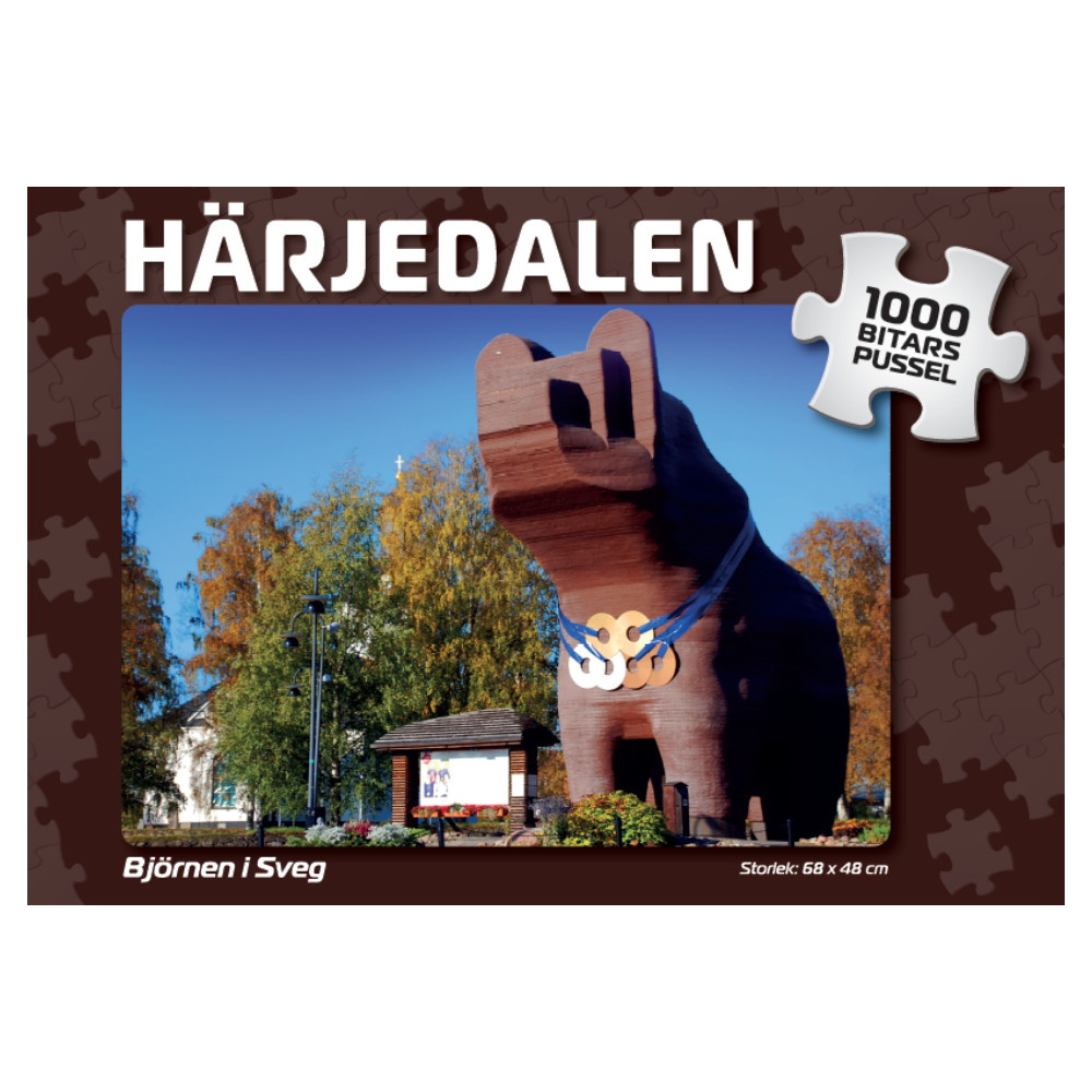 Puslespil: Björnen i Sveg 1000 Brikker
