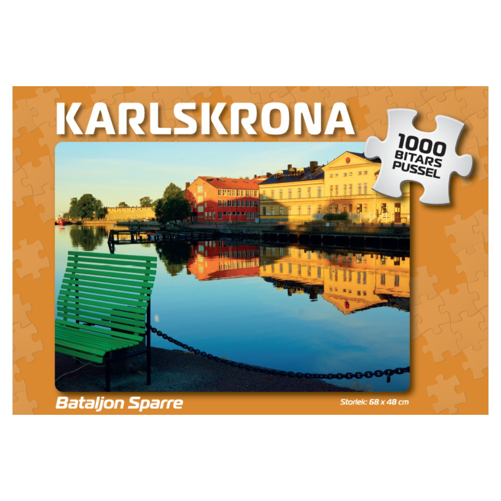 Puslespil: Karlskrona Bataljon Sparre 1000 Brikker