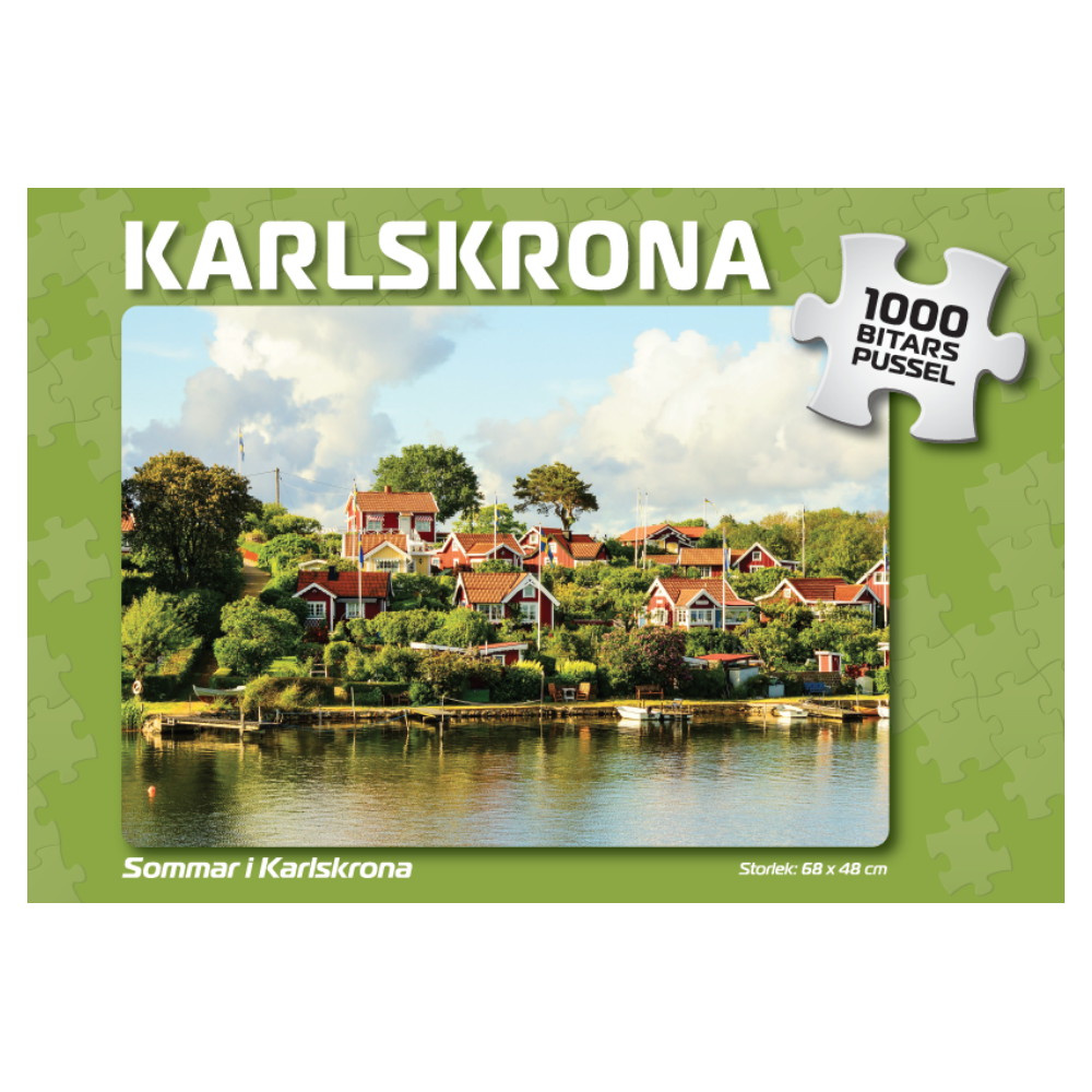 Puslespil: Sommar i Karlskrona 1000 Brikker