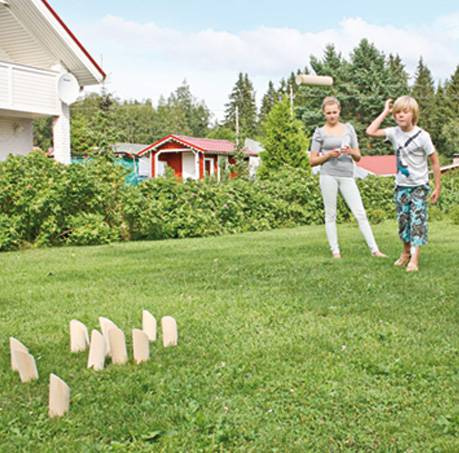 Mölkky Original i Trækasse
