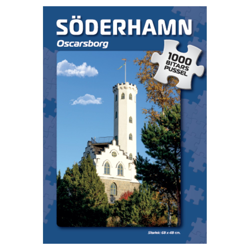 Puslespil: Söderhamn Oscarsborg 1000 Brikker