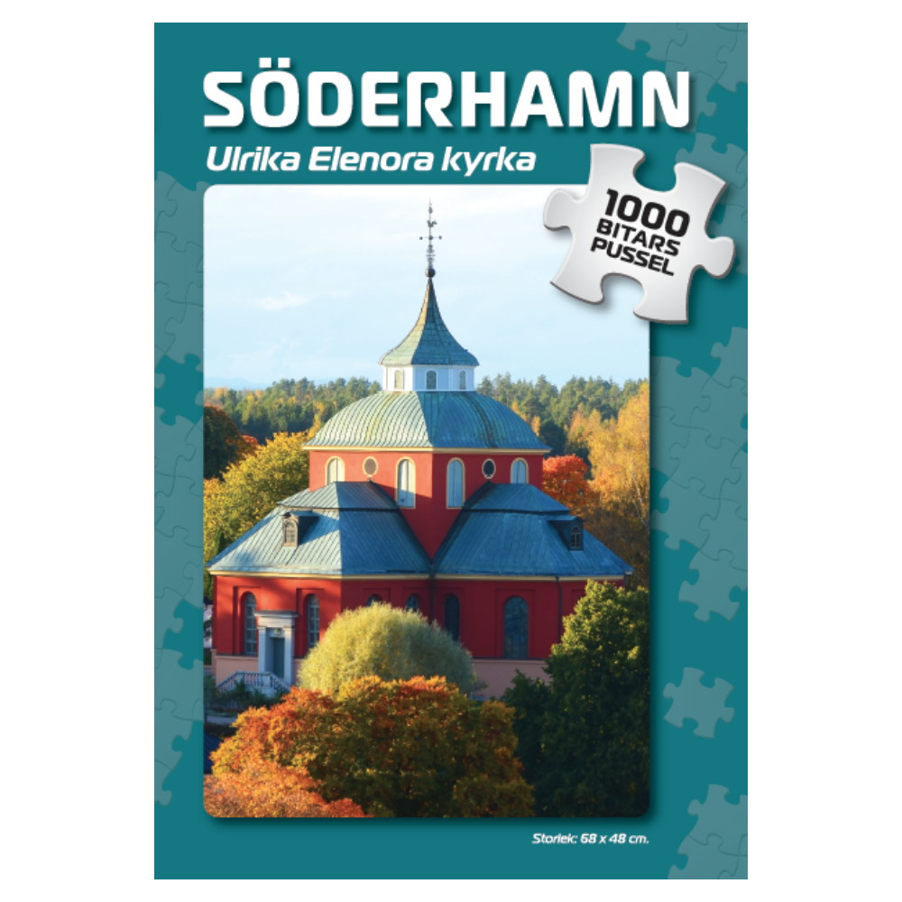 Puslespil: Söderhamn Ulrika Elenora Kyrka 1000 Brikker