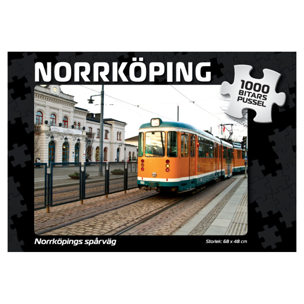 Puslespil: Norrköpings Spårväg 1000 Brikker