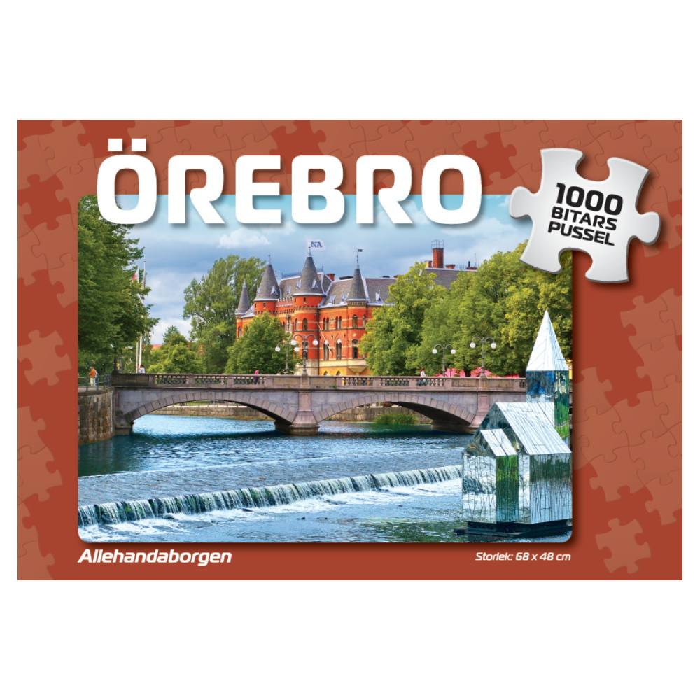 Puslespil: Örebro Allehandaborgen 1000 Brikker