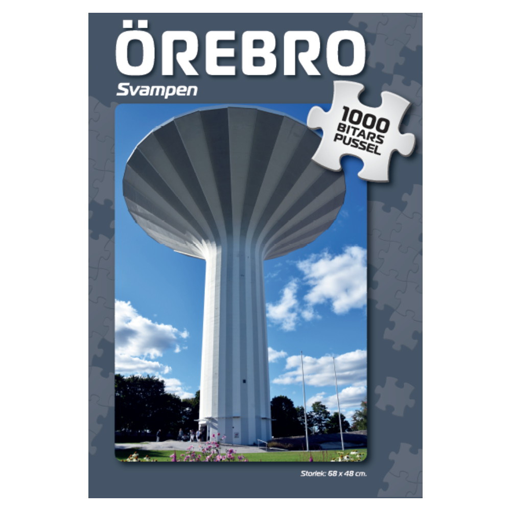 Puslespil: Örebro Svampen 1000 Brikker