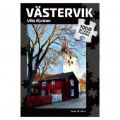 Puslespil: Västervik Vita Kyrkan 1000 Brikker