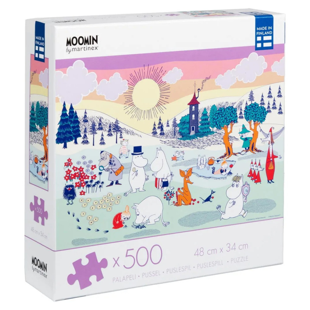 Peliko: En dag i Mumidalen 500 Brikker