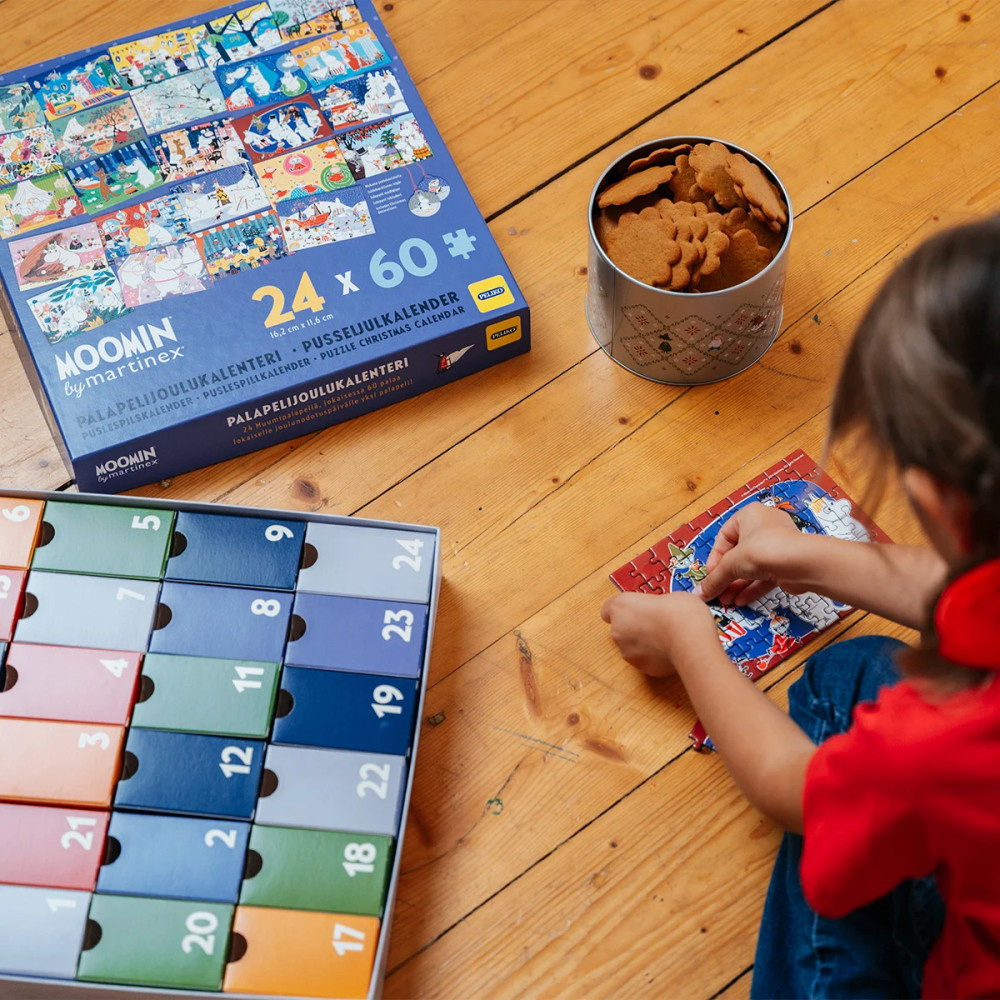 Puslespil Adventskalender Mumi