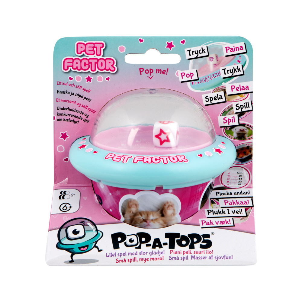 Pop-a-Tops Pet Factor