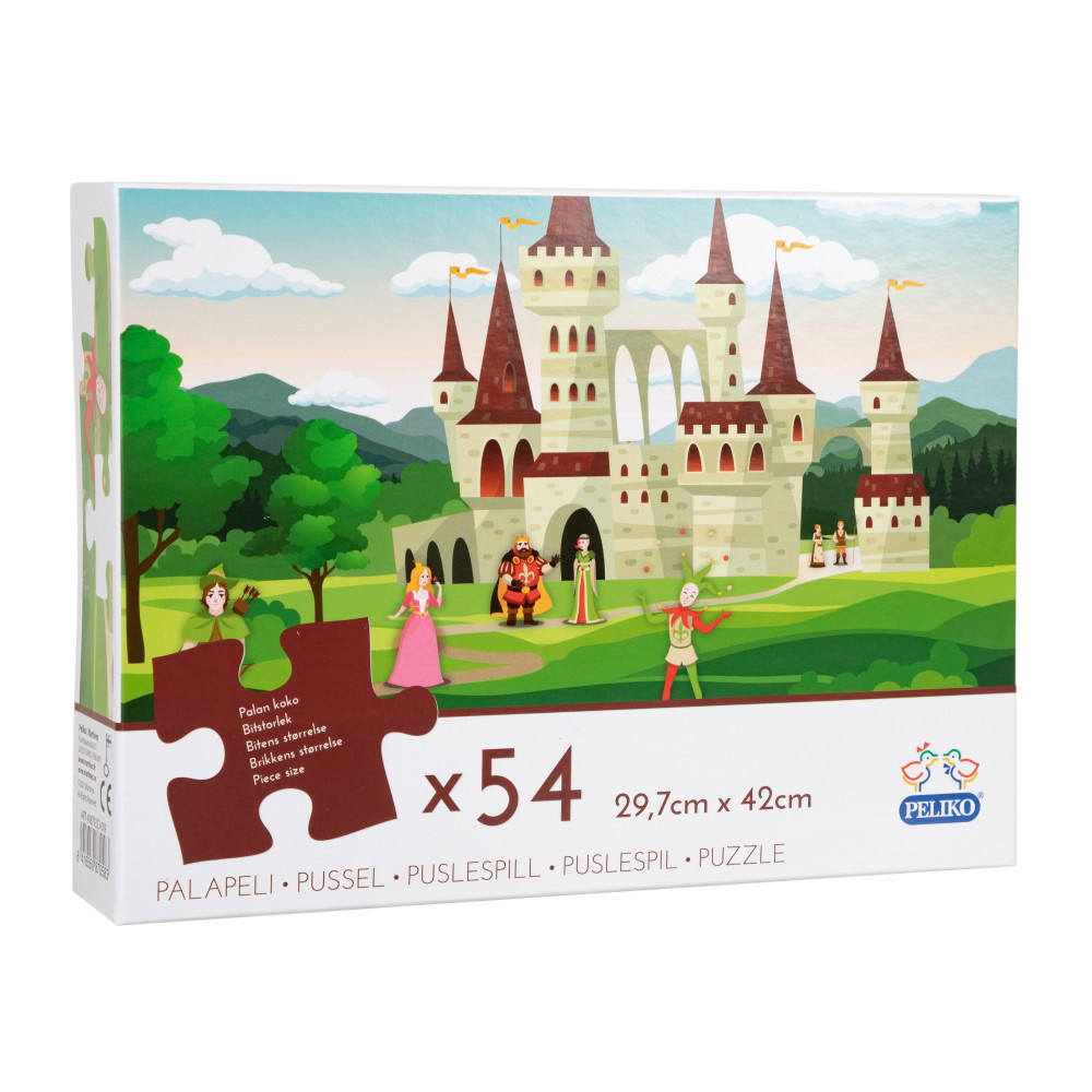 Peliko Eventyrslottet 54 Brikker