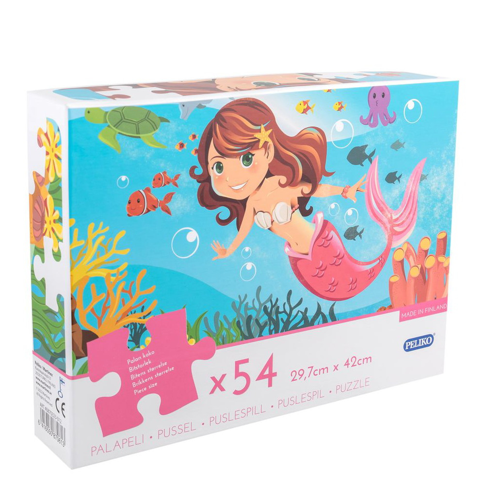 Peliko Havfrue 54 Brikker
