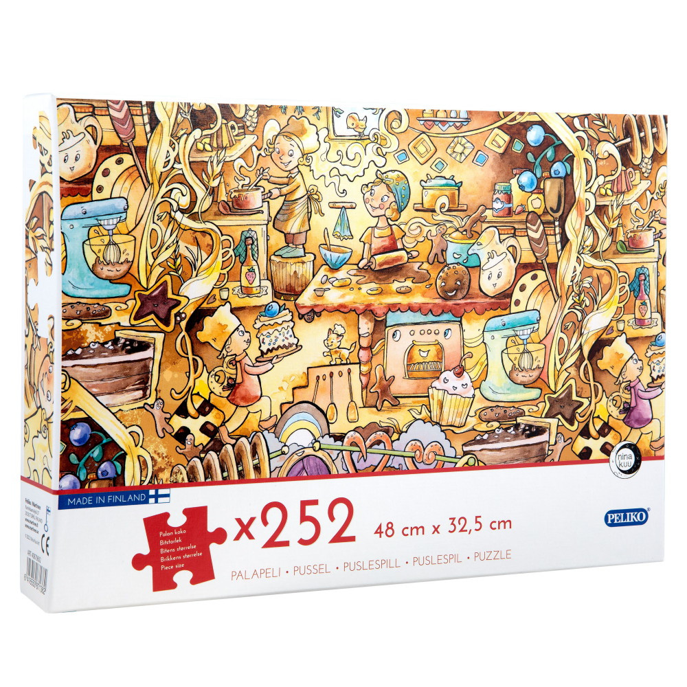 Peliko Nina Kuu Bagning 252 Brikker