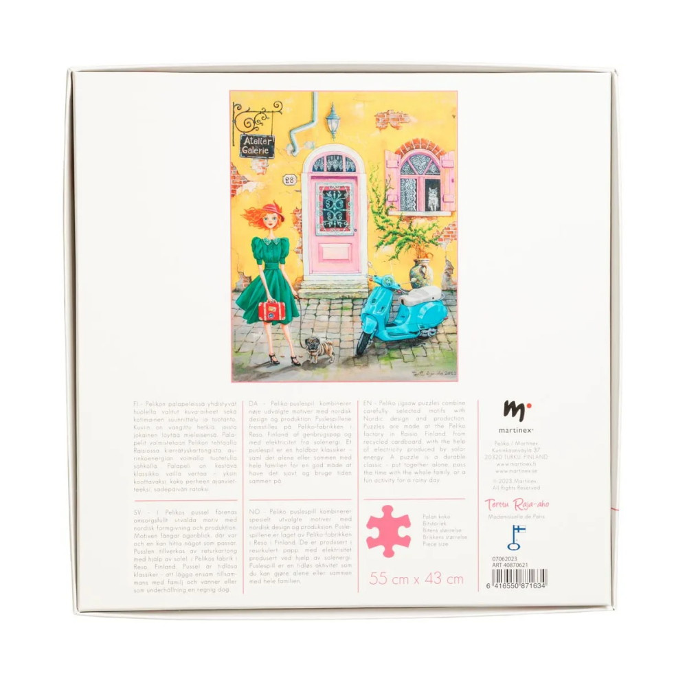 Peliko Puslespil - Mademoiselle 750 brikker