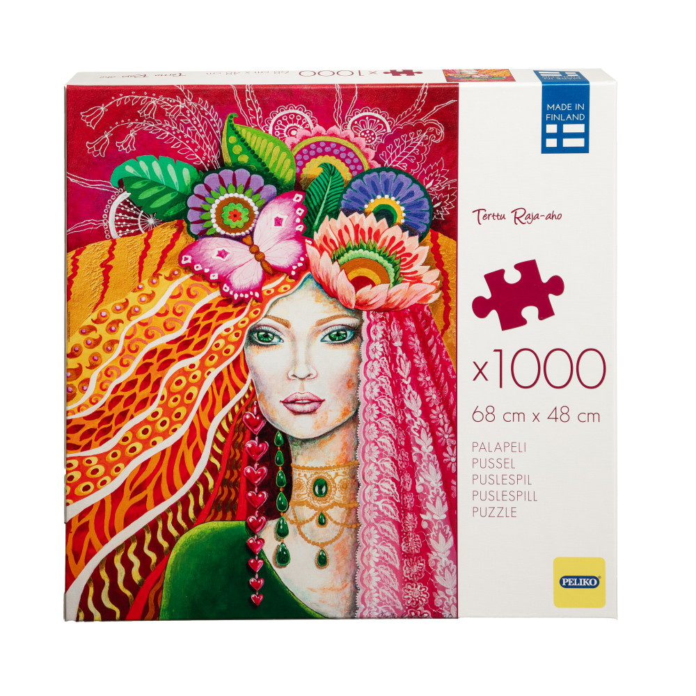 Peliko Puslespil - Flower Girl 1000 Brikker