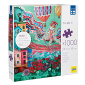 Peliko Puslespil - Over Drømmenes Dal 1000 Brikker Peliko Puslespil - Over Drømmenes Dal 1000 Brikker