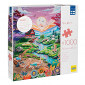 Peliko Puslespil - En kærlighedssang på en sommeraften 1000 Brikker Peliko Puslespil - En kærlighedssang på en sommeraften 1000 Brikker