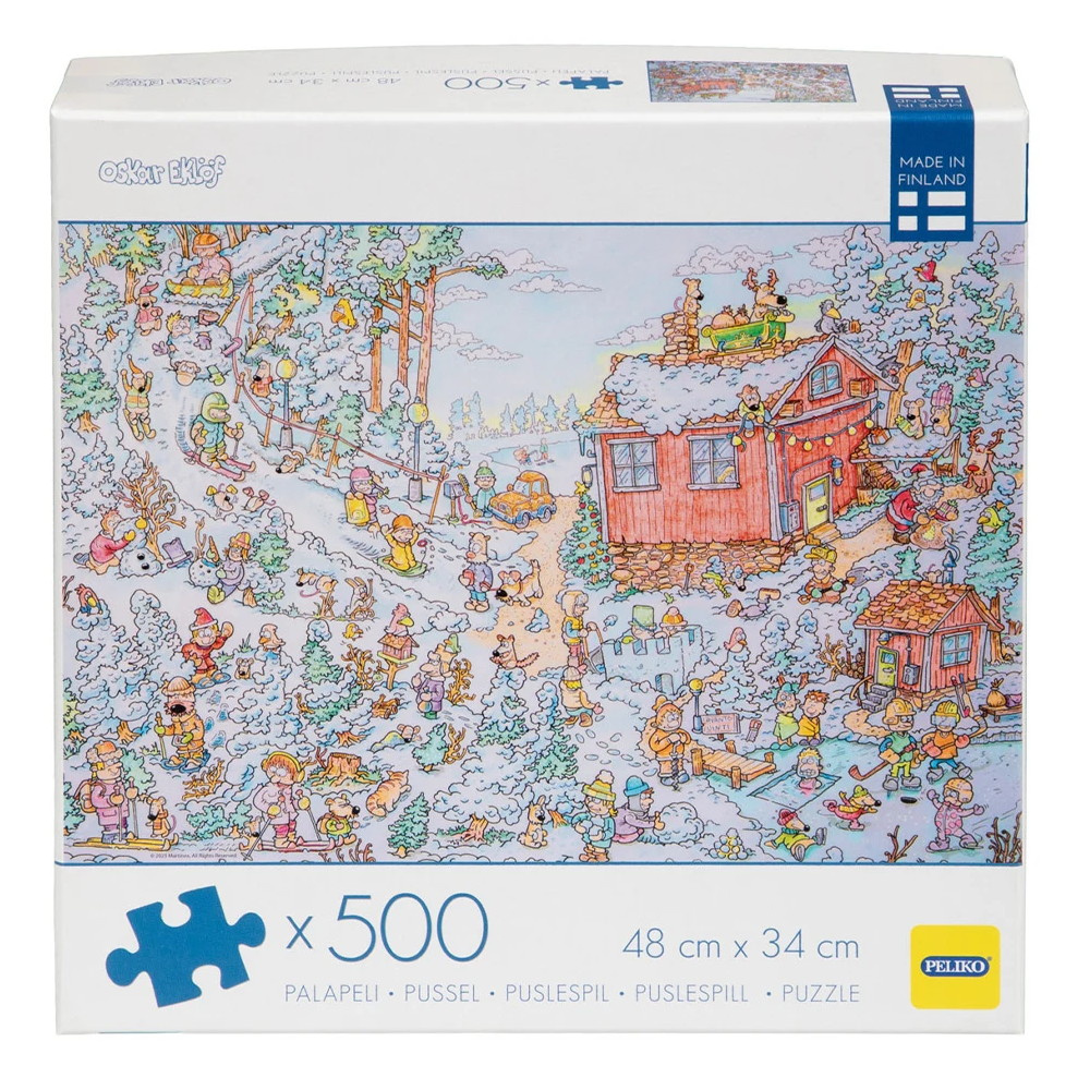 Peliko: Oskar Eklöf Vinter 500 Brikker