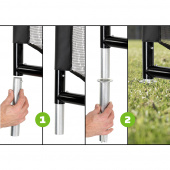 Maestro Steel Soccer Goal 180 x 120 cm Maestro Steel Soccer Goal 180 x 120 cm