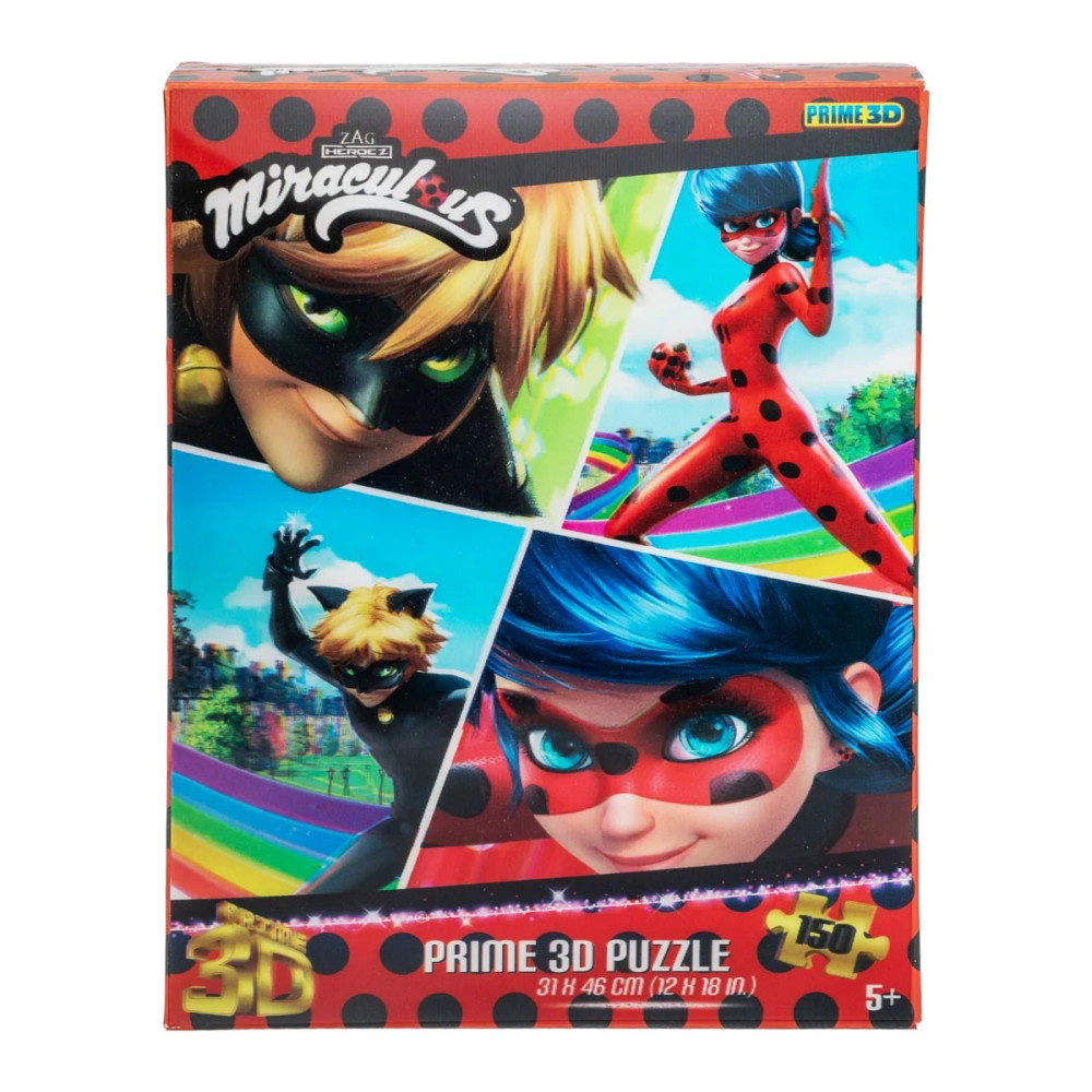 Puslespil -  Miraculous 150 brikker