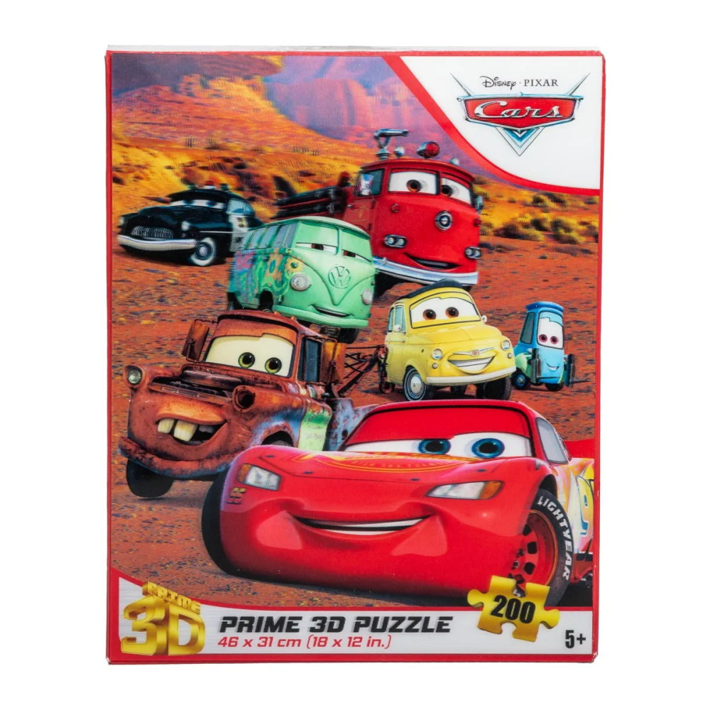 Puslespil - Cars 200 brikker