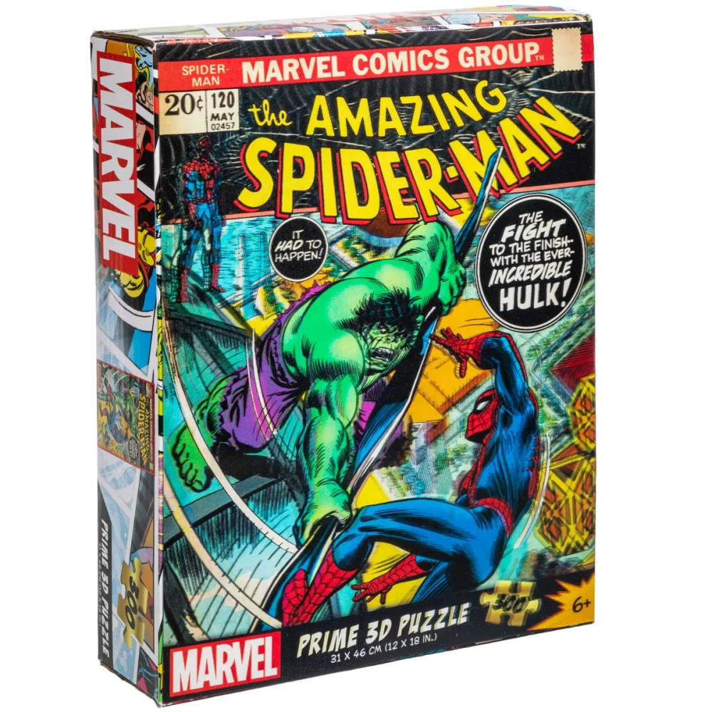 Puslespil - Marvel Spiderman Comic 300 Brikker