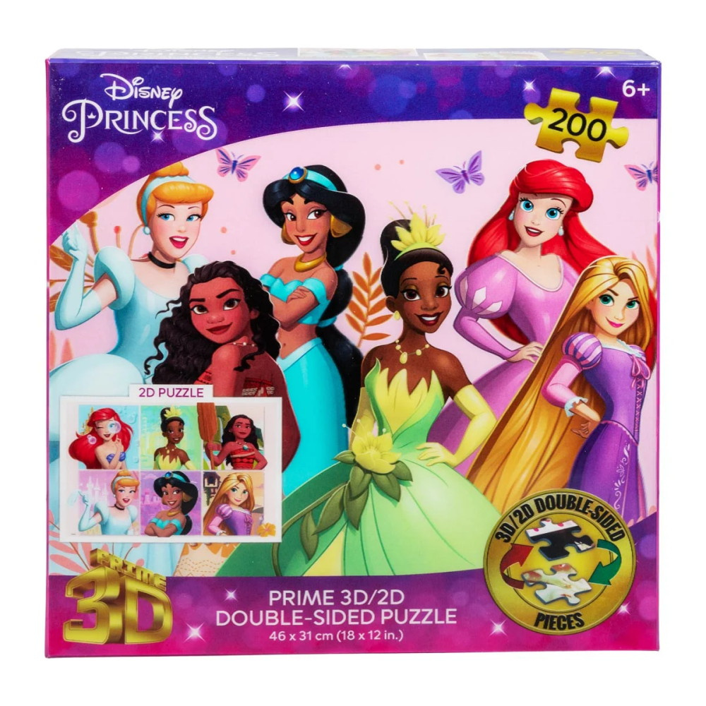 Puslespil - Disney Prinsesse 200 Brikker