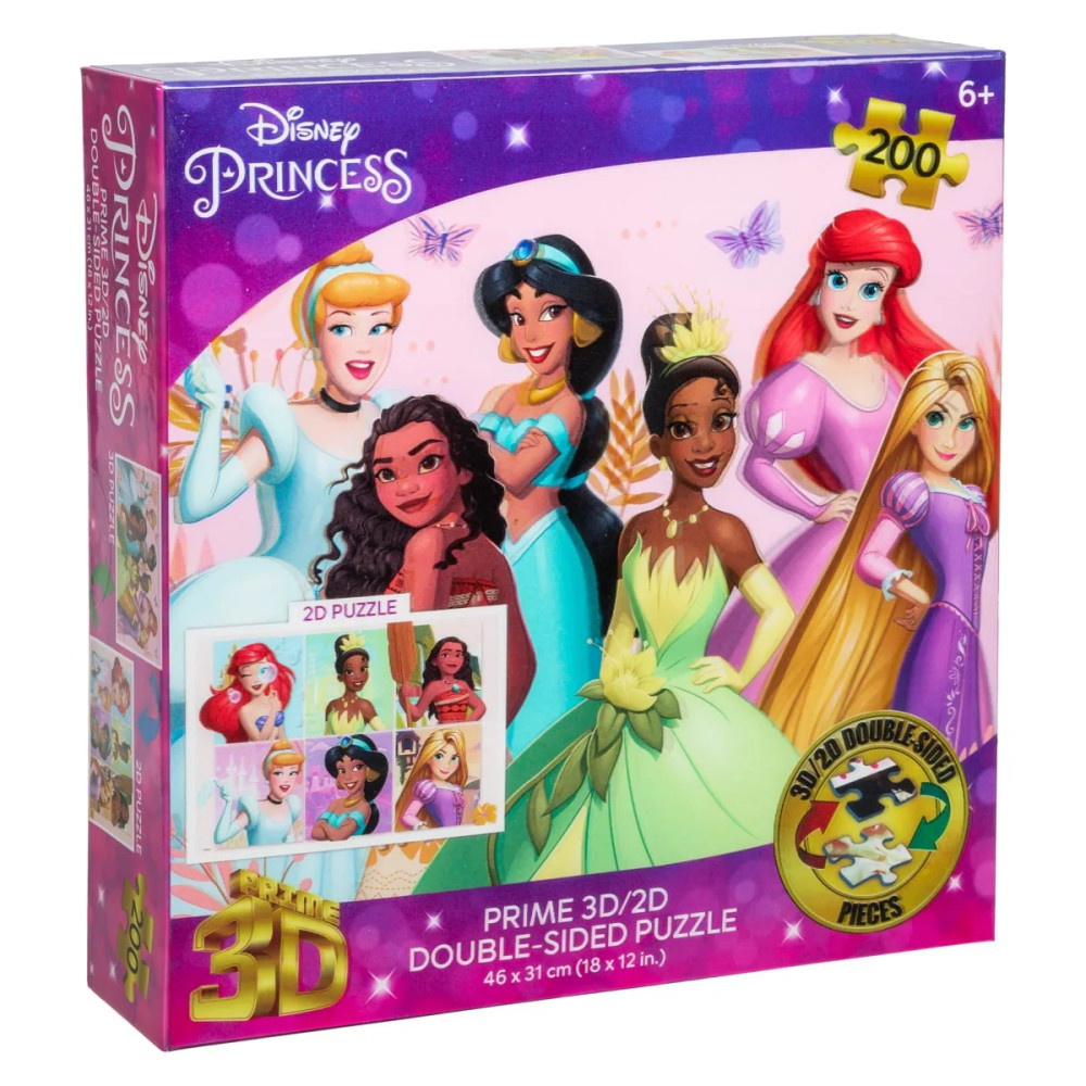 Puslespil - Disney Prinsesse 200 Brikker