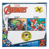 Puslespil - Marvel Avengers, 200 Brikker Puslespil - Marvel Avengers, 200 Brikker