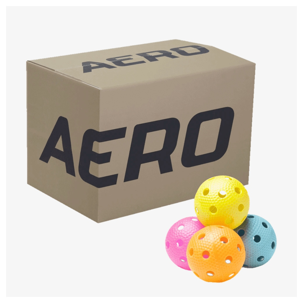 Aero Floorball Bolde 200-stk Farvemix