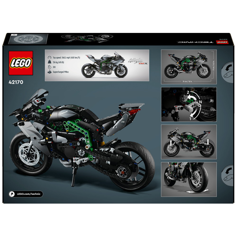 LEGO Technic - Kawasaki Ninja H2R-motorcykel