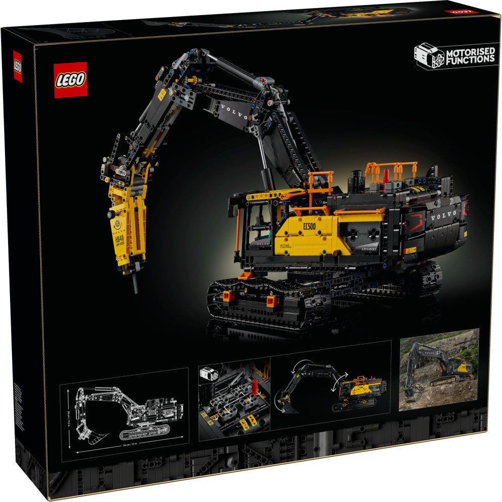LEGO Technic - Volvo EC500 Hybrid-gravemaskine