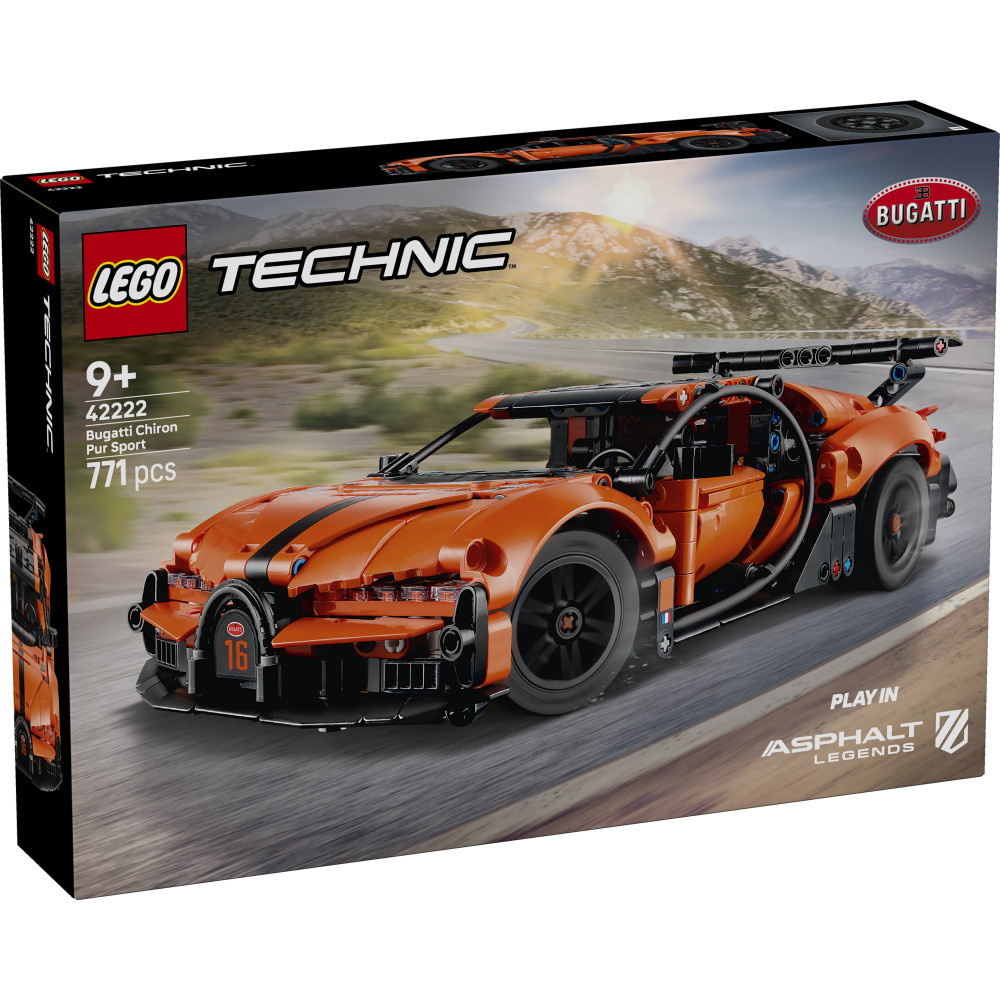 LEGO Technic - Bugatti Chiron Pur Sport-hyperbil