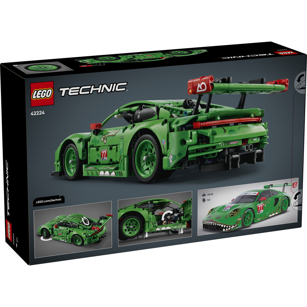 LEGO Technic - Porsche 911 GT3 R REXY AO Racing-racerbil