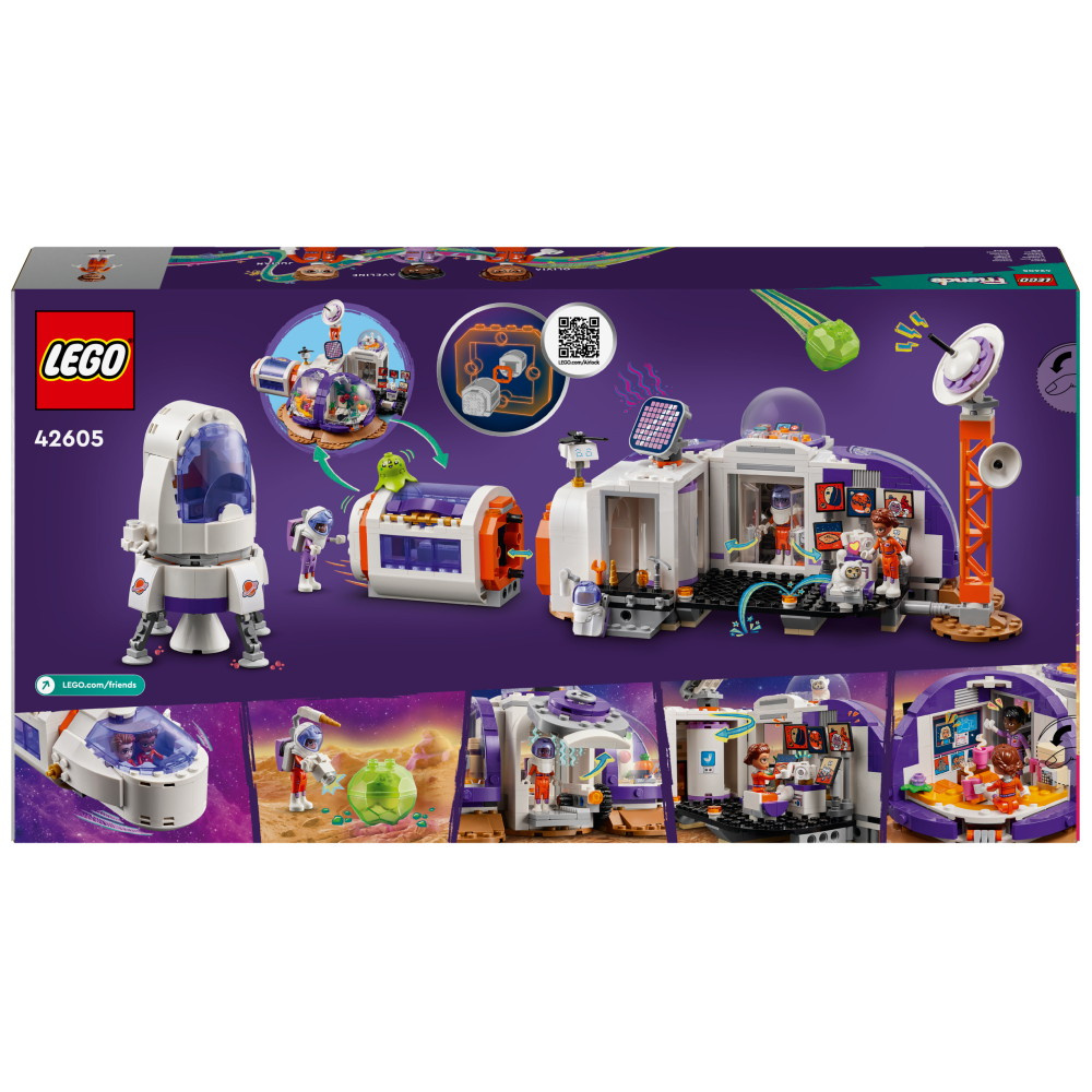 LEGO Friends - Rumbase på Mars med raket