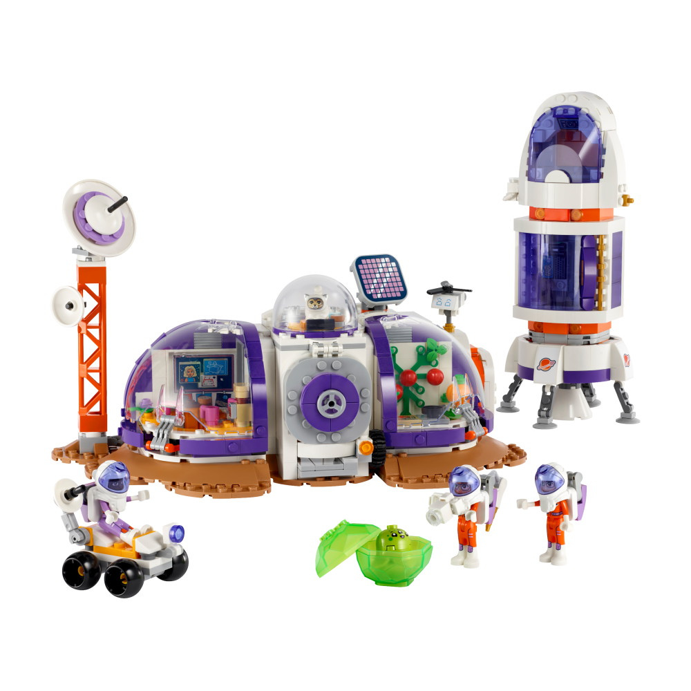 LEGO Friends - Rumbase på Mars med raket