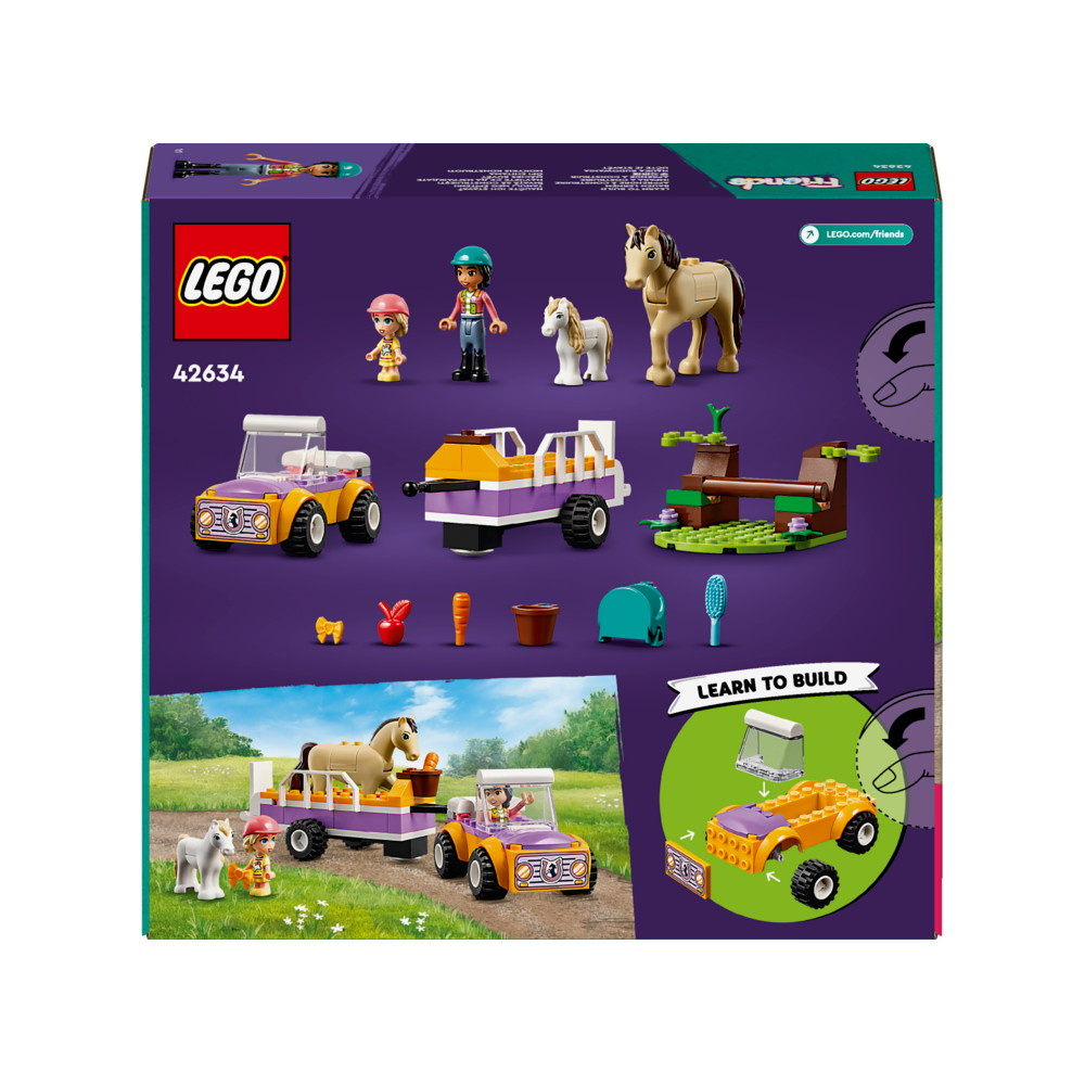 LEGO Friends - Heste- og ponytrailer